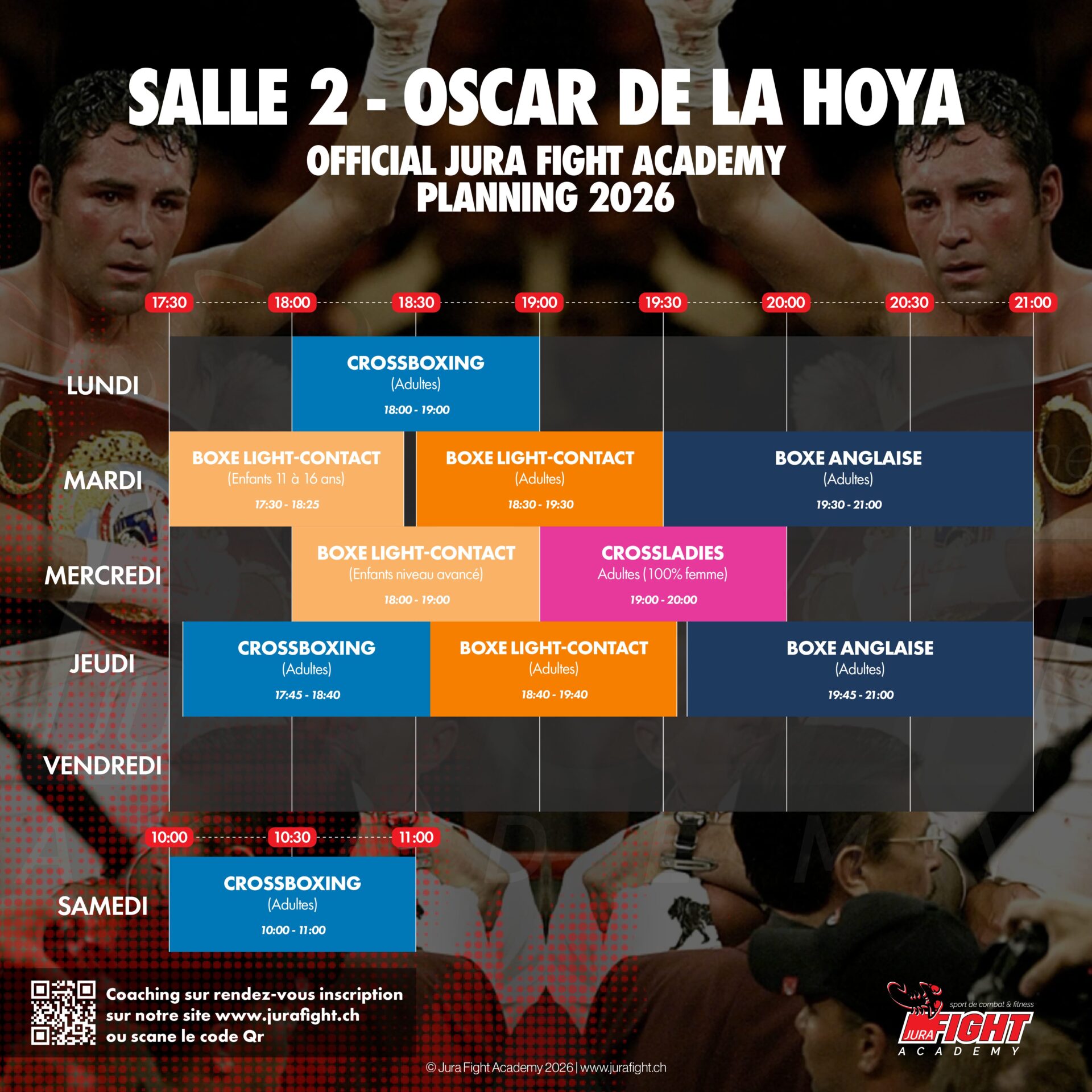 Planning 2026 Salle 2