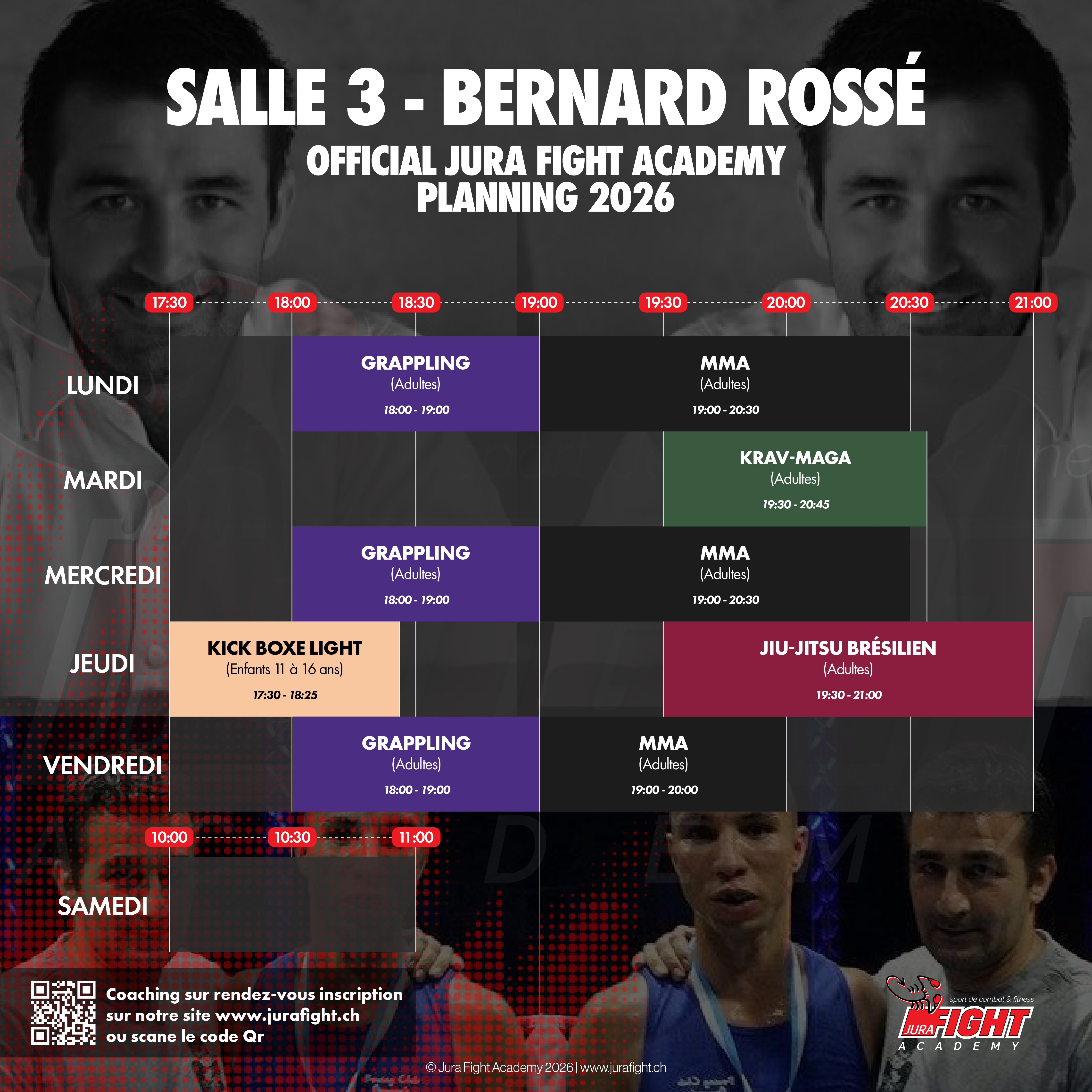 Planning 2026 Salle 3