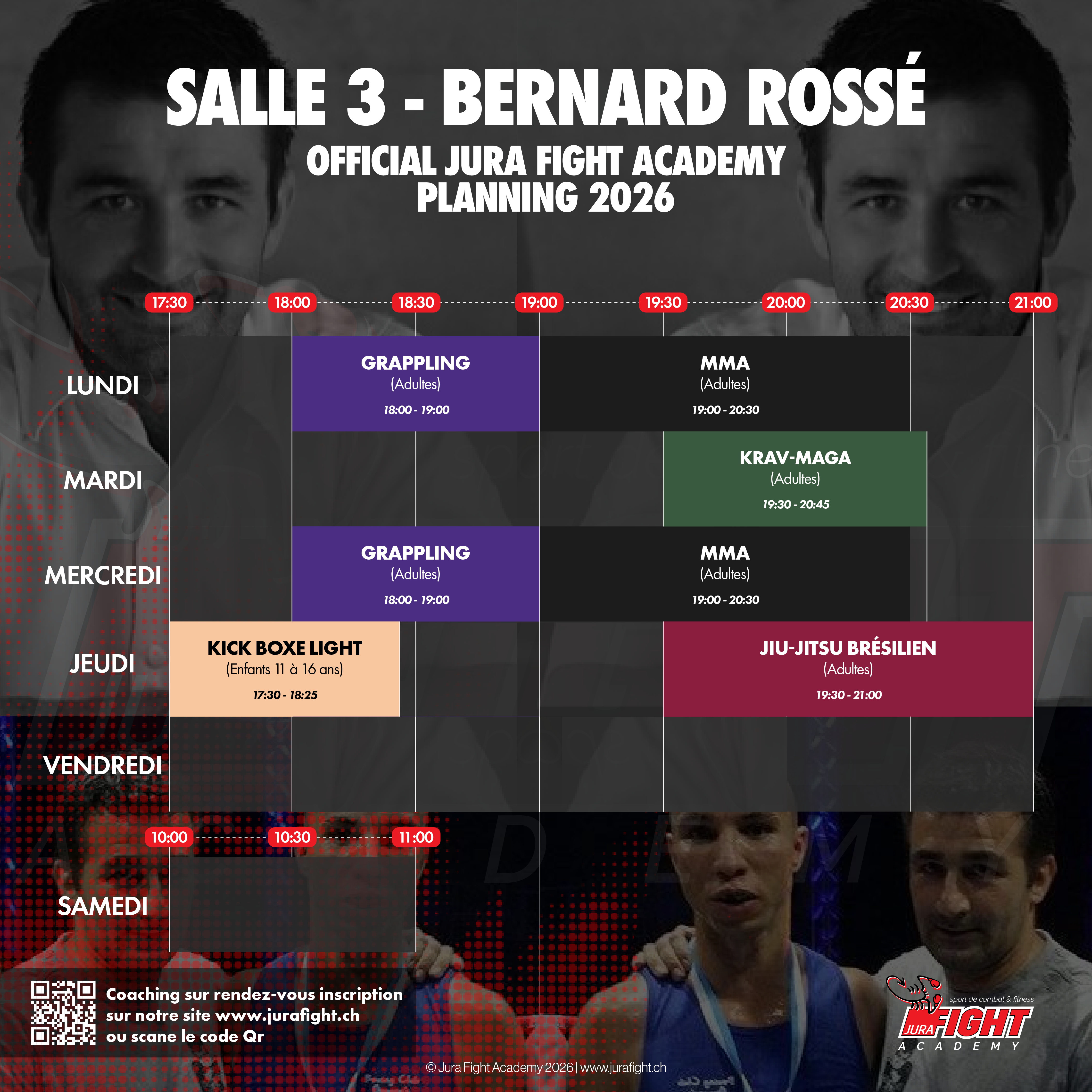 Planning 2026 Salle 3